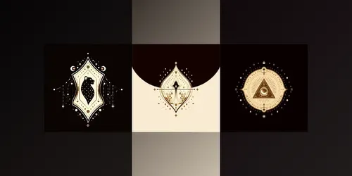 Sacred Sigil Generator Ritual Icons 01 generated by midjourney