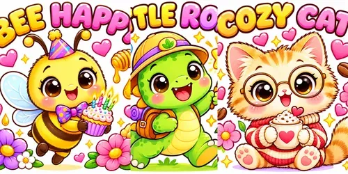 Chibi Cute Tshirt Designs generated by chatgpt-image