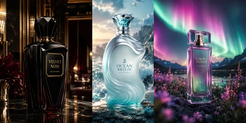 Luxury Perfume Advertisements generated by undefined