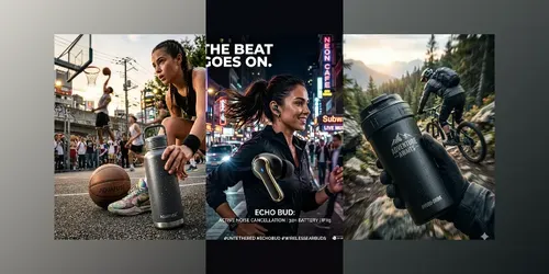 Viral Social Media Product Ads Vol1 generated by gemini-image