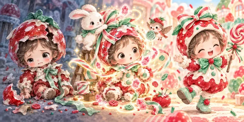 Whimsical Costume Mascot Kids