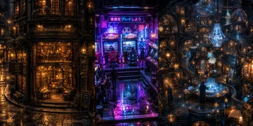 Cinematic Miniature Worlds generated by chatgpt-image