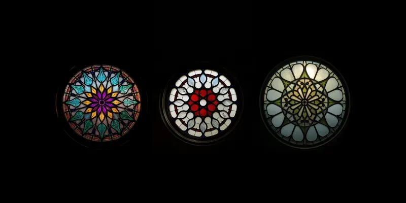 Architectural Glass Panel Photography generated by undefined