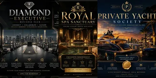 Luxury Members Clubs generated by chatgpt-image