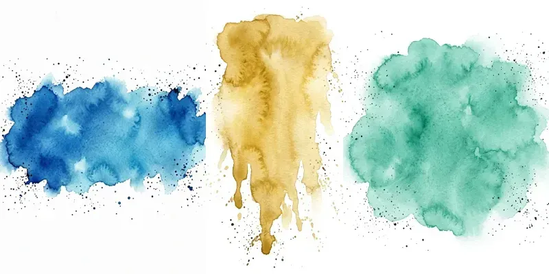 Watercolor Splash Blob Clipart generated by undefined