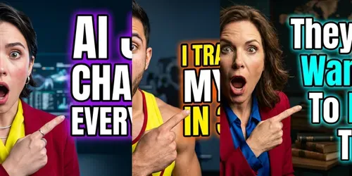 High Converting Clickbait Thumbnails generated by gemini-image