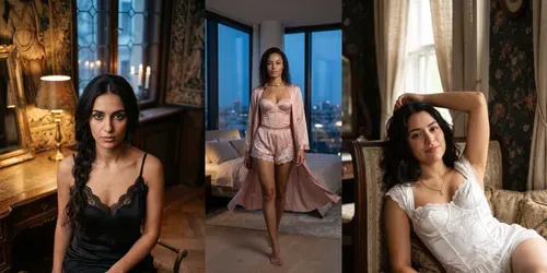 The Vintage Boudoir Series generated by gemini-image