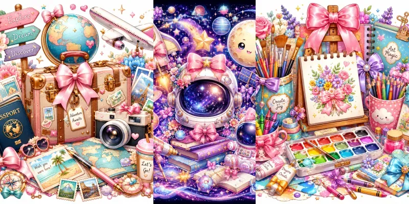 Kawaii School Clipart Creators generated by undefined