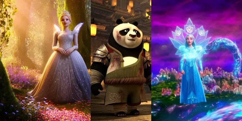 Cinematic 3D Fantasy Character Art generated by undefined