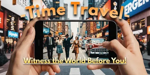 Time Travel 8s Cinematic Time Lapses generated by veo