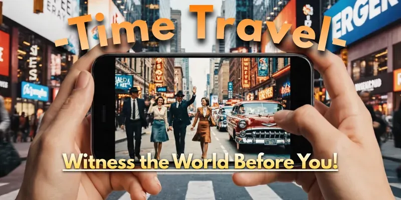 Time Travel 8s Cinematic Time Lapses generated by undefined