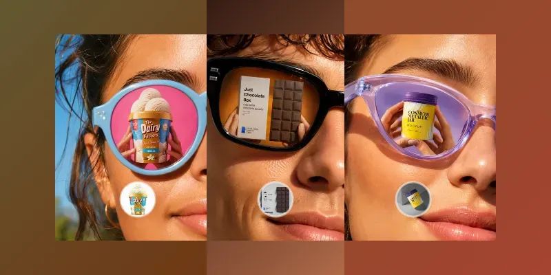Sunglasses Reflection Product Photo generated by undefined
