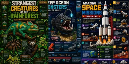Brickverse Infographic Posters generated by chatgpt-image