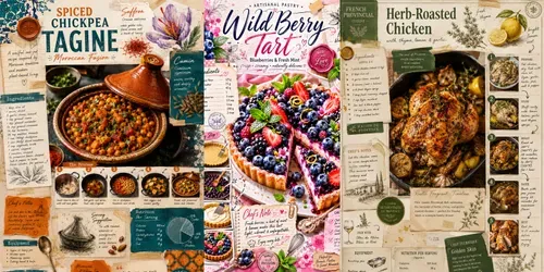 Premium Culinary Editorial Creators generated by chatgpt-image