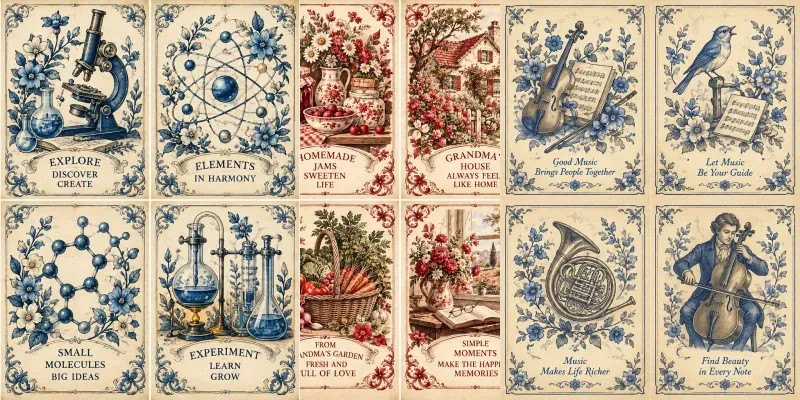 Porcelain Illustrations