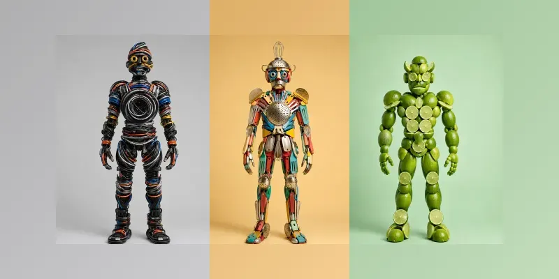 Materialbuilt Characters generated by undefined