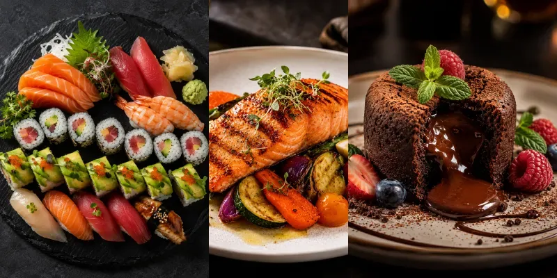 Premium Commercial Food Photography generated by undefined
