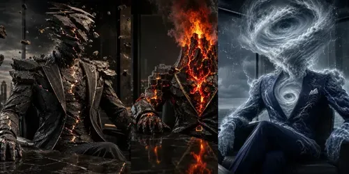 Disaster Executives Portraits generated by chatgpt-image