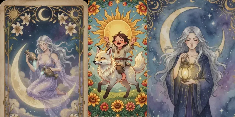 Indie Tarot Card Generator generated by undefined