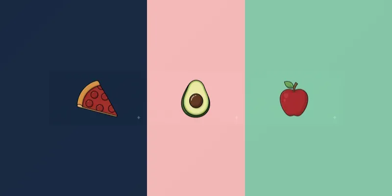 Minimalist Vector Food Illustrations generated by undefined