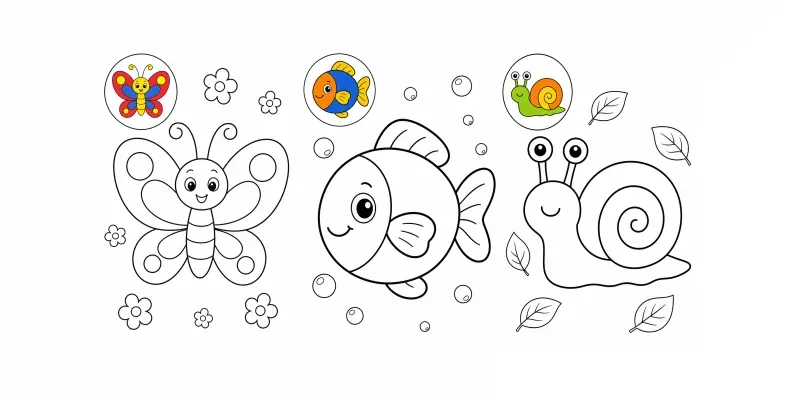 See And Color Page Generator generated by undefined