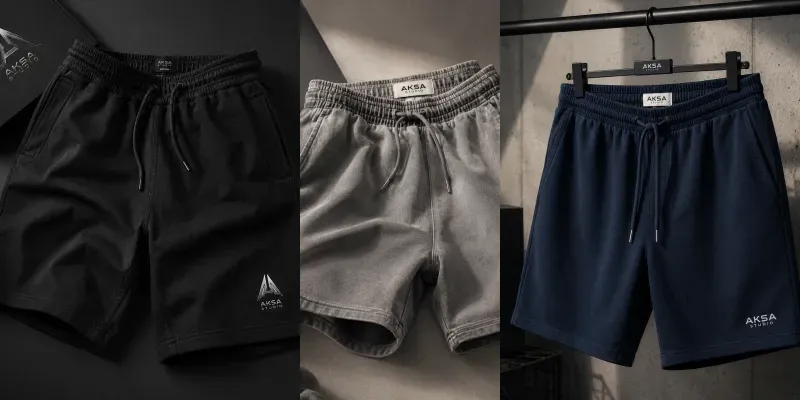 Minimal Men Shorts Mockups generated by undefined