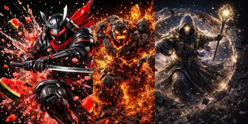 Cinematic Impact Figures generated by undefined