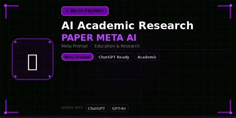 Academic Research Paper Meta Ai generated by undefined