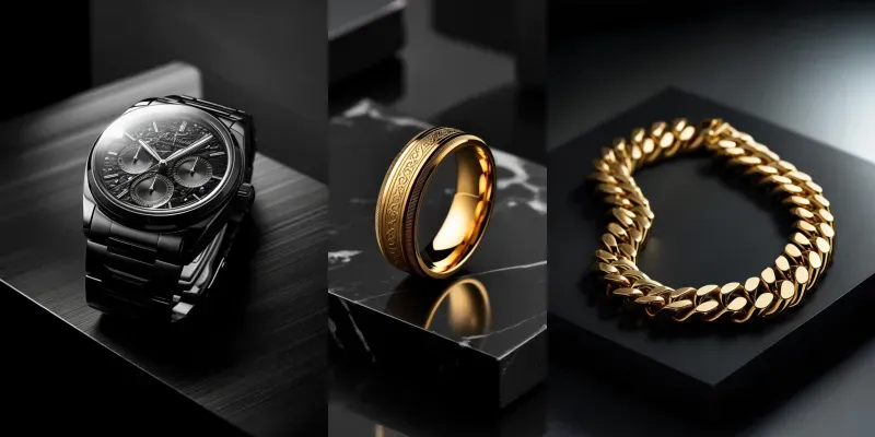 Luxury Jewelry Product Ads generated by undefined
