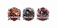 Demon Slayer Mascot Logos chatgpt-image prompt mini thumbnail