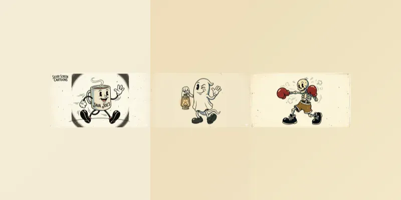1930s Rubber Hose Cartoon Style generated by undefined