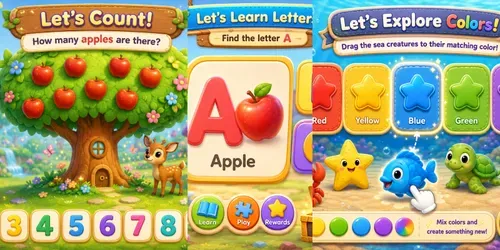 Preschool Game Art Directors generated by chatgpt-image