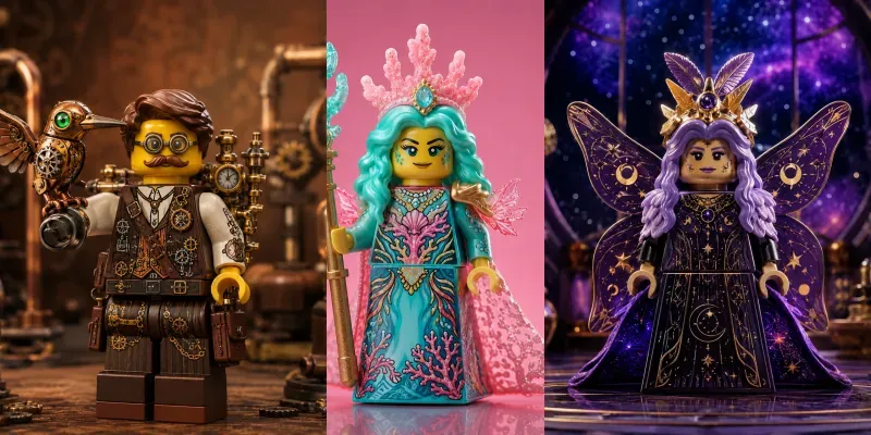 Lego Heroes In Tiny Worlds generated by undefined