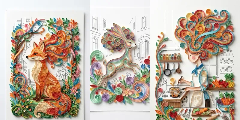 Whimsical Character Craft Templates generated by undefined