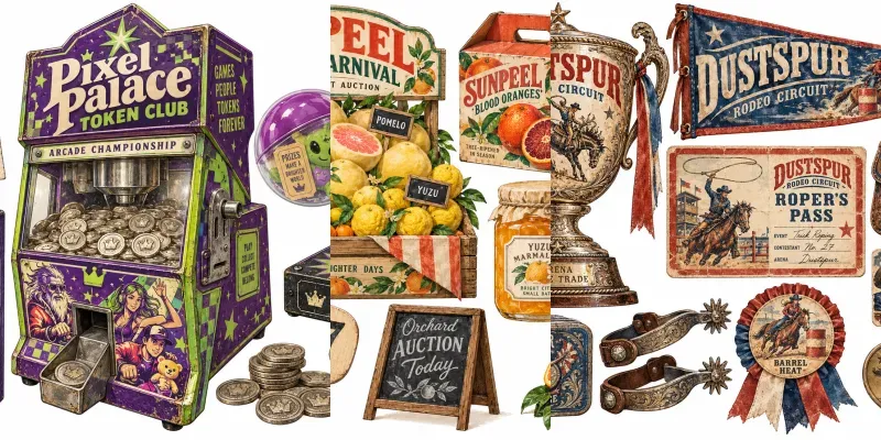 Retro Advertising Ephemera