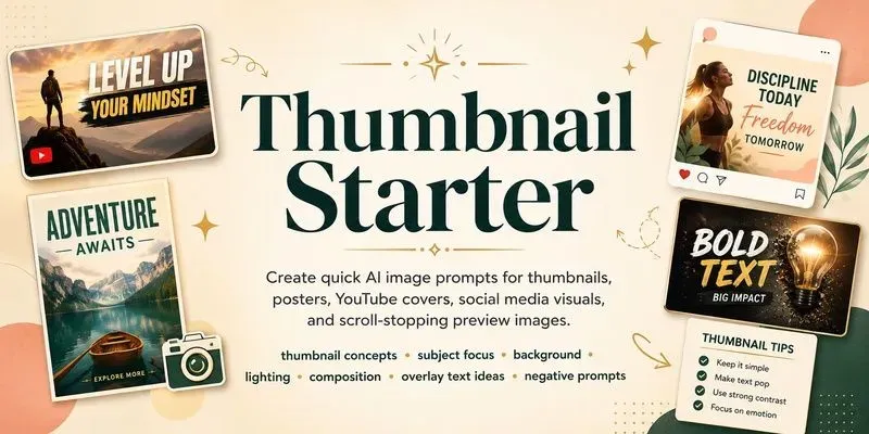 Thumbnail  Starter generated by undefined