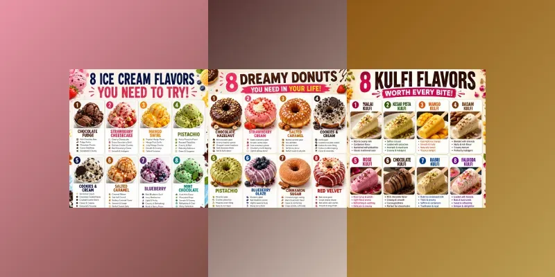 8in1 Food Infographic Posters generated by undefined