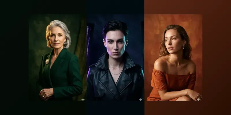 Cinematic Portrait Masters generated by undefined