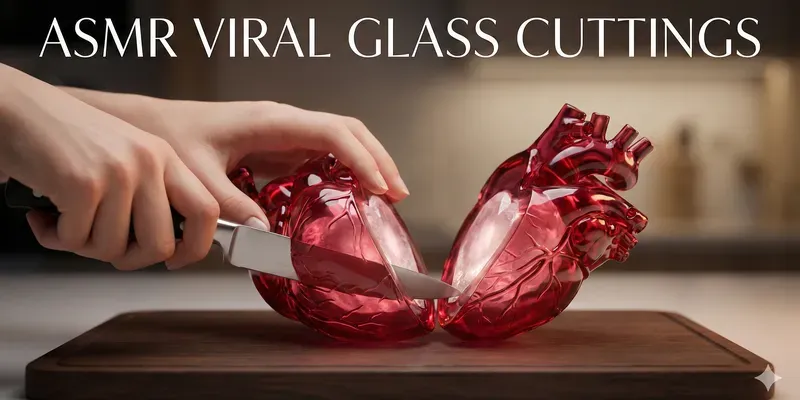 ASMR Viral Glass Cuttings generated by undefined