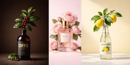 Conceptual Linked Product Still Lifes generated by chatgpt-image