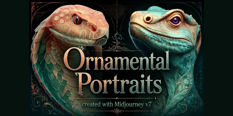 Ornamental Portraits generated by undefined
