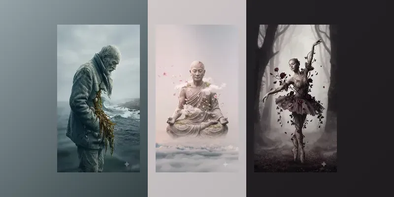 Custom Stone Figure Art Generator generated by undefined
