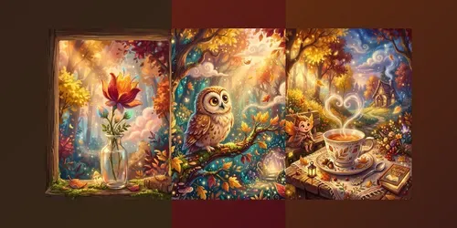 Golden Storybook Fantasies generated by gemini-image