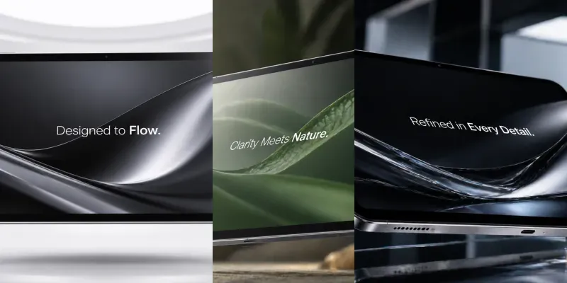 Sleek Floating Tablet Product Adverts generated by undefined