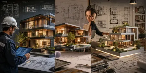 Futuristic Architectural Blueprint Art generated by chatgpt-image