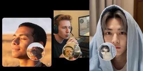 Humanized Pet Portraits generated by gemini-image