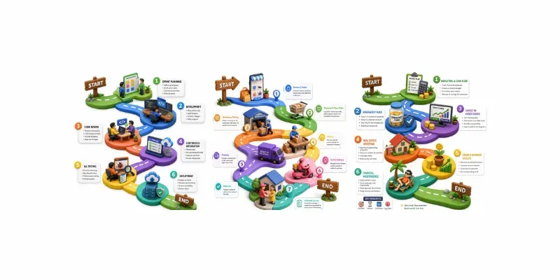 3D Claymorphic Roadmap Infographics generated by undefined