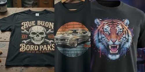 Retro Tshirt Design Videos generated by veo