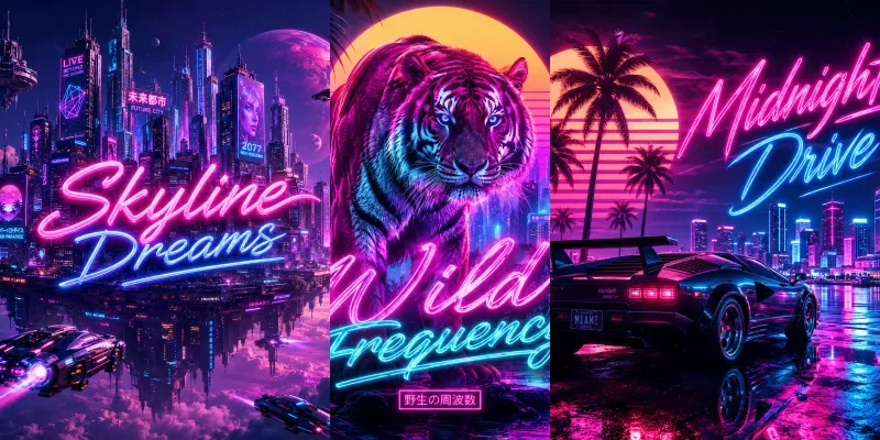 Neon Velocity Dreams generated by undefined