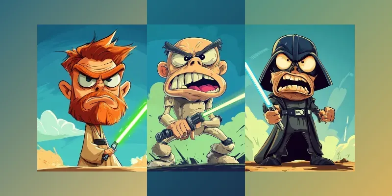 Star Wars Animestyles generated by undefined